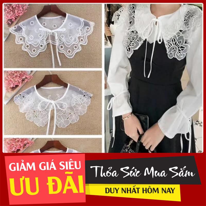 [ Sale Siêu Khủng ] Nhập WAPCK10 giảm 25k đơn từ 150k - cổ áo thời trang nhiều họa tiết thời trang fiona