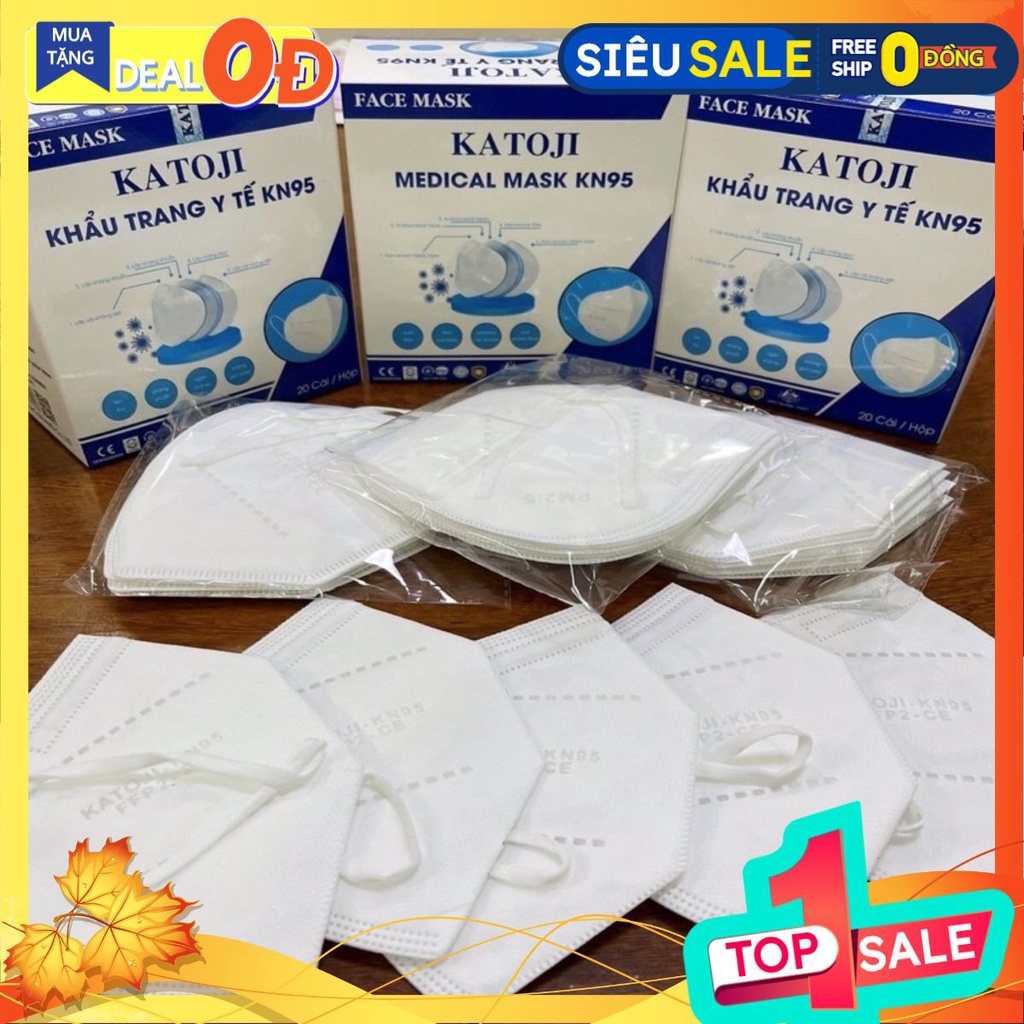 KHẨU TRANG KN95 (HỘP 20 CÁI)