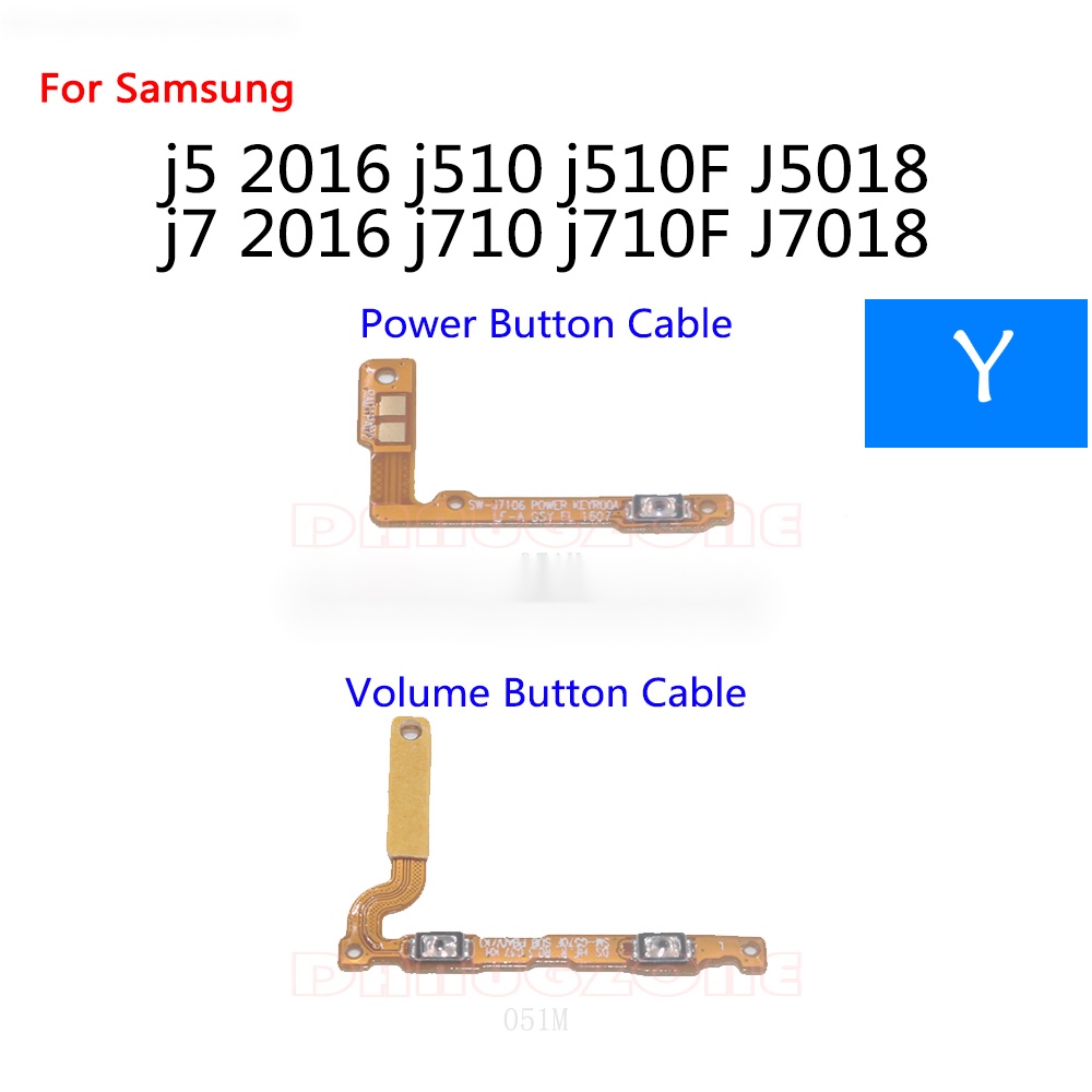 Nút Âm Lượng/Tắt Nguồn Chuyên Dụng Cho Samsung Galaxy J5 2016 J510 J510F J5108 J7 J710 J710F J71