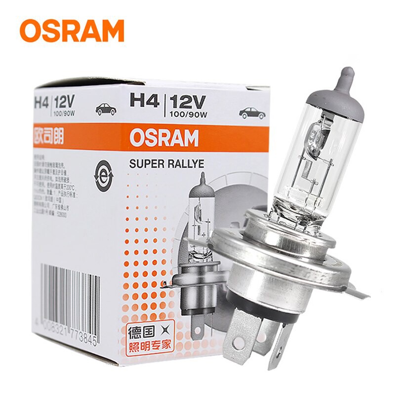 Bóng Đèn Pha Ô Tô OSRAM Chân H1, H3, H4 - 12V 100W