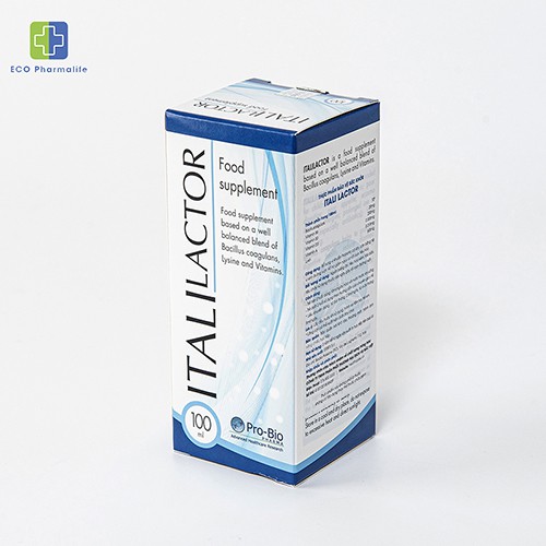 Italilactor/ Itali Lactor - Hộp 100ml - Men bổ sung vi khuẩn probiotic có ích, cân bằng hệ vi sinh đường ruột cho trẻ