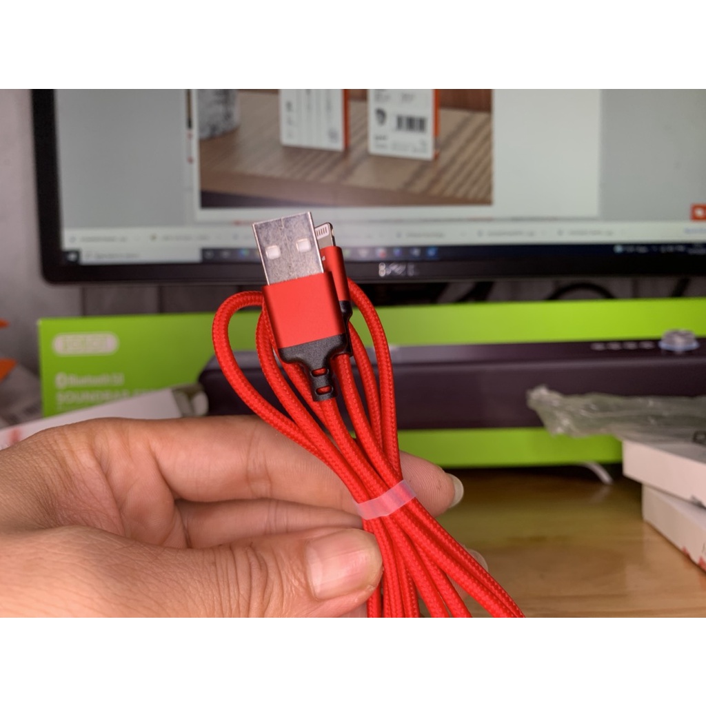 Dây Sạc Hoco,Cáp Sạc Hoco Chân X14 Cho ĐT Pin Dự Phòng Tai Nghe Dài 1M 2M