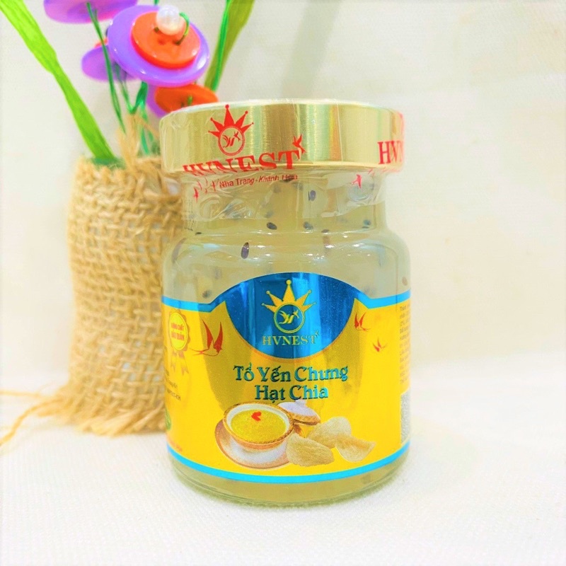 yến chưng hạt chia
