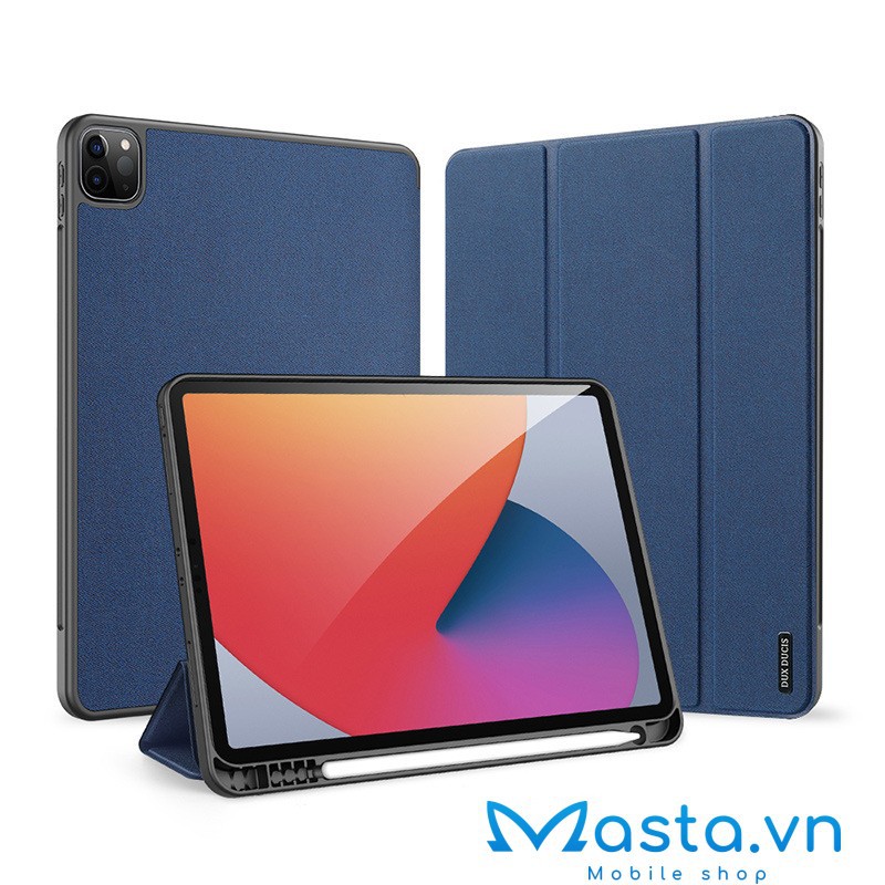 Bao da cover cho Apple iPad Pro 2020 - 2021 11 inch – Hỗ Trợ Smart cover chính hãng hiệu DUX DUCIS