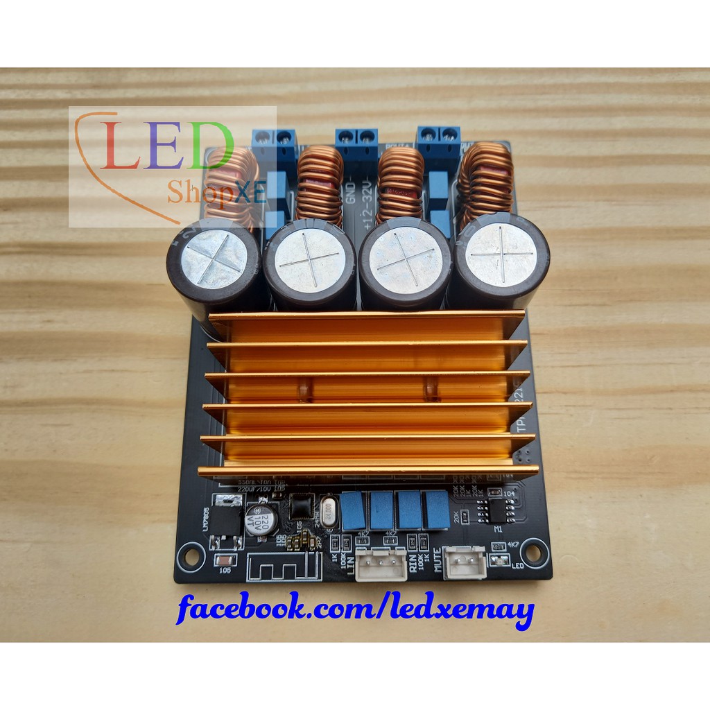 Mạch khuếch đại TPA3221 100w*2 bản có Bluetooth 5.0