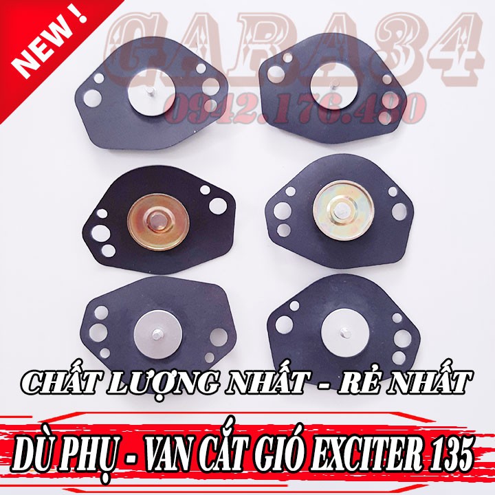 DÙ PHỤ EXCITER 135 - VAN CẮT EXCITER 5 SỐ