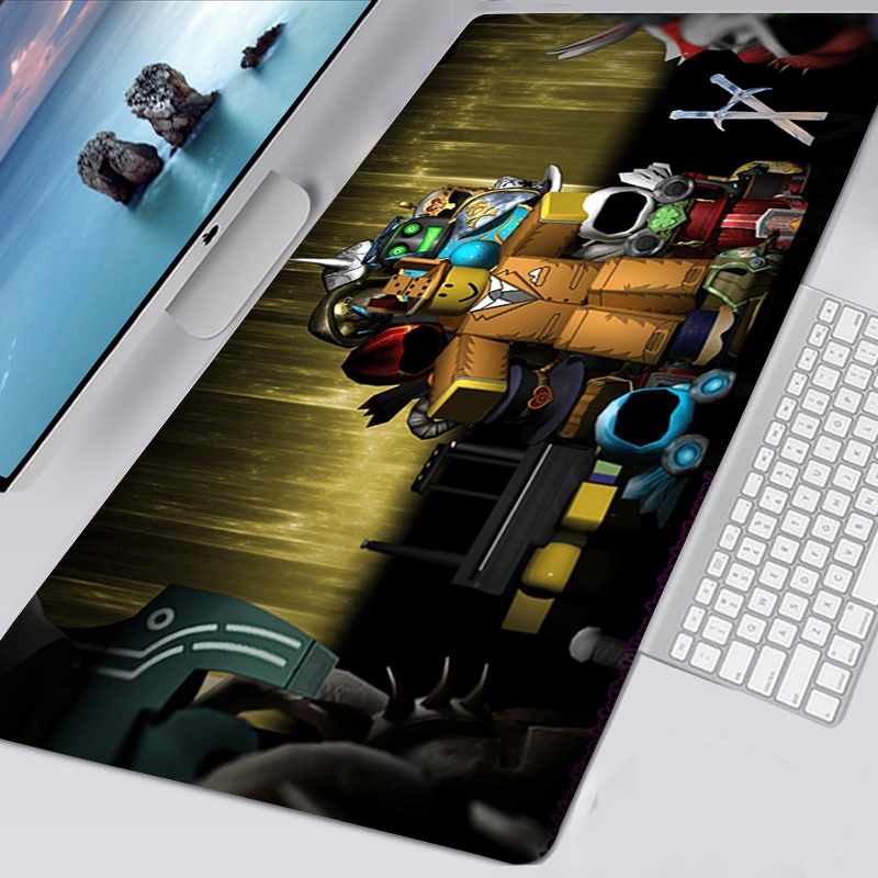 Tấm Lót Chuột Và Bàn Phím Cỡ Lớn In Hình Roblox XXL 900x400 700X300