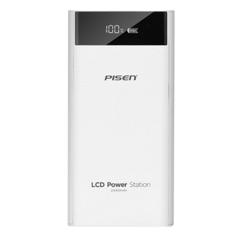 Pin sạc dự phòng Pisen LCD Power Station II 20000mAh - Hàng Chính Hãng