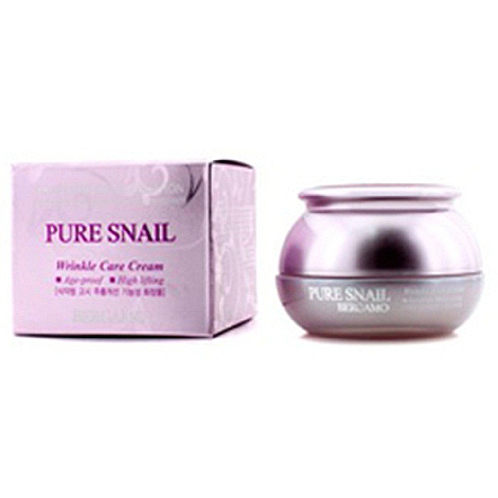 KEM DƯỠNG DA CHỐNG NHĂN BERGAMO PURE SNAIL WRINKLE CREAM