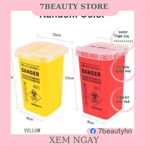 Hộp đựng Kim và đồ dùng sau khi xăm