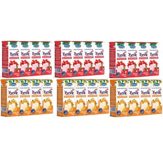 COMBO 6 LỐC SỮA CHUA UỐNG HƯƠNG CAM DÂU YOMILK - HỘP 170ML