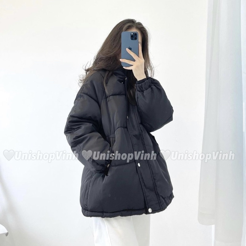 Áo phao túi chéo mũ liền FOM RỘNG | BigBuy360 - bigbuy360.vn