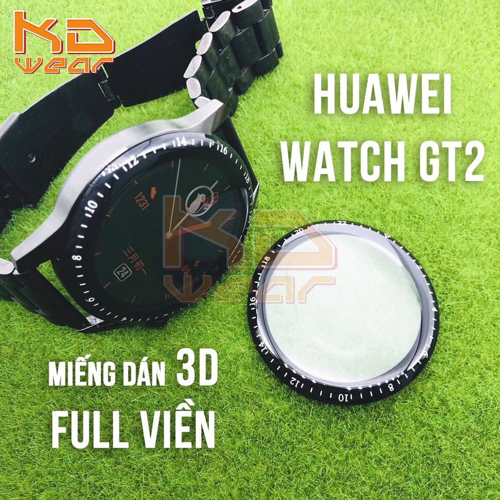 Huawei watch GT2 - Miếng dán màn hình 3D full viền