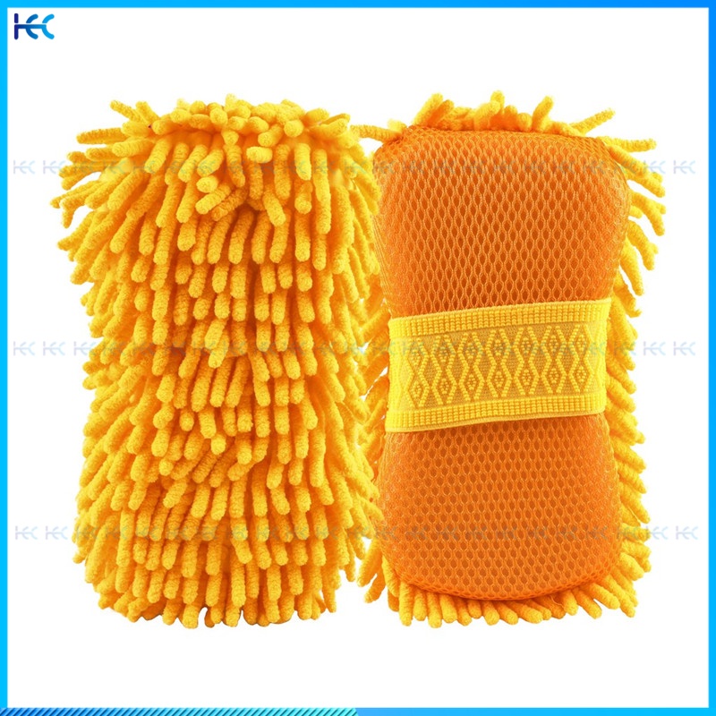 Găng tay tích hợp cọ chải vệ sinh xe hơi tiện dụng cao cấp