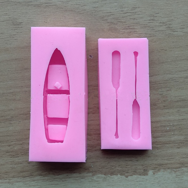 Khuôn Silicone Làm Mặt Dây Chuyền Hình Thuyền Buồm 3d