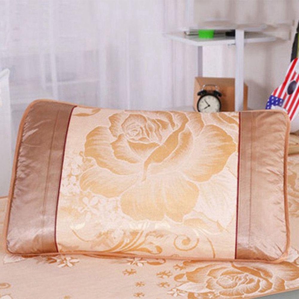 Vỏ Gối Lụa Thêu Hoa Trang Trí Phòng Khách / Phòng Ngủ