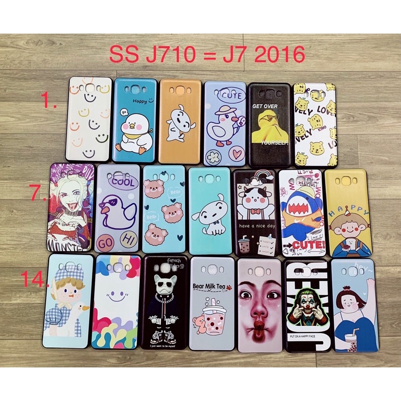 Ốp SS J710 - J7 2016 ốp dẻo giá rẻ