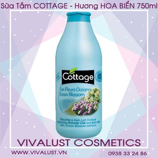 Sữa Tắm COTTAGE Ocean Blossom - Hương Hoa Biển (750ml)