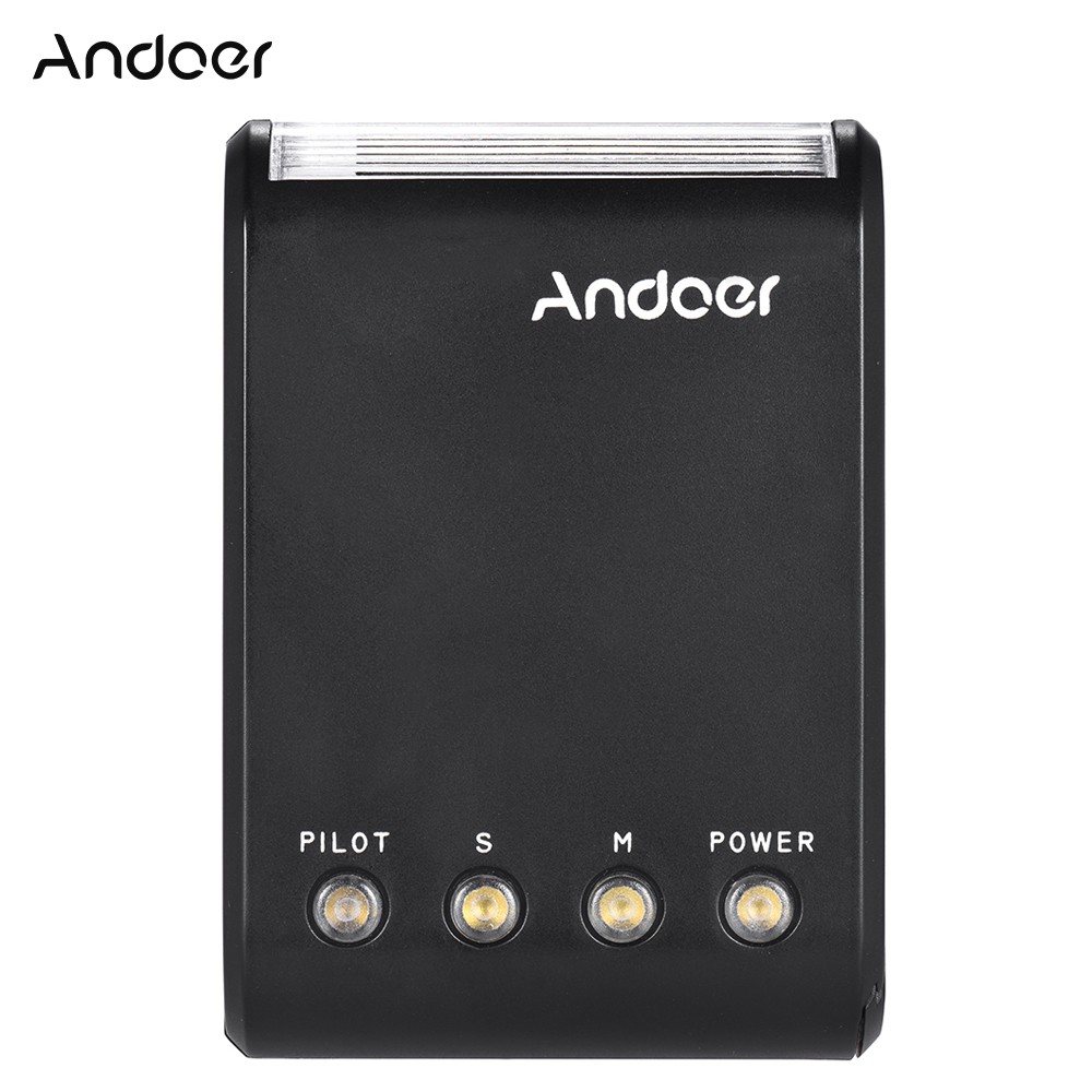 Ĩ Andoer WS-25 Professional Portable Mini Digital Slave Flash Speedlite On-Camera Flash with Universal Hot Shoe GN18 for