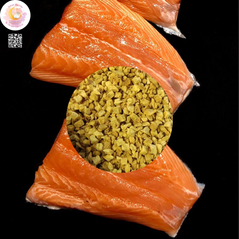 Cá hồi sấy - Thức ăn cho Hamster, mèo, ...