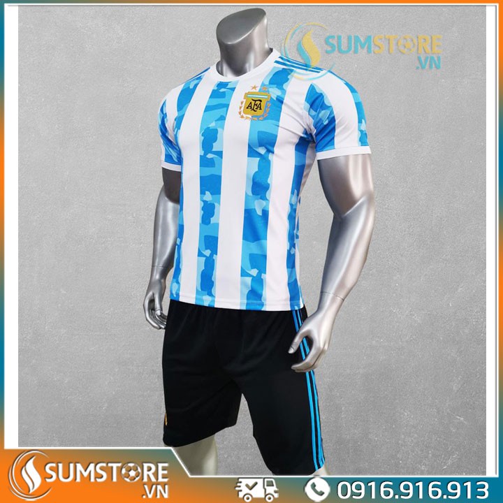 Mẫu áo bóng đá Tuyển Argentina - Đồ đá banh mới nhất 2020