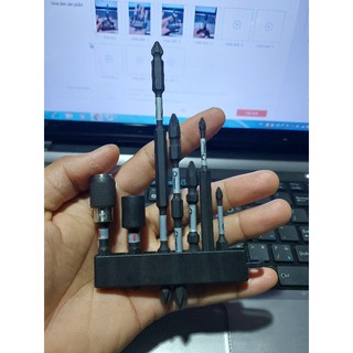 Bộ mũi vít đầu bắn tôn Bosch 7 món