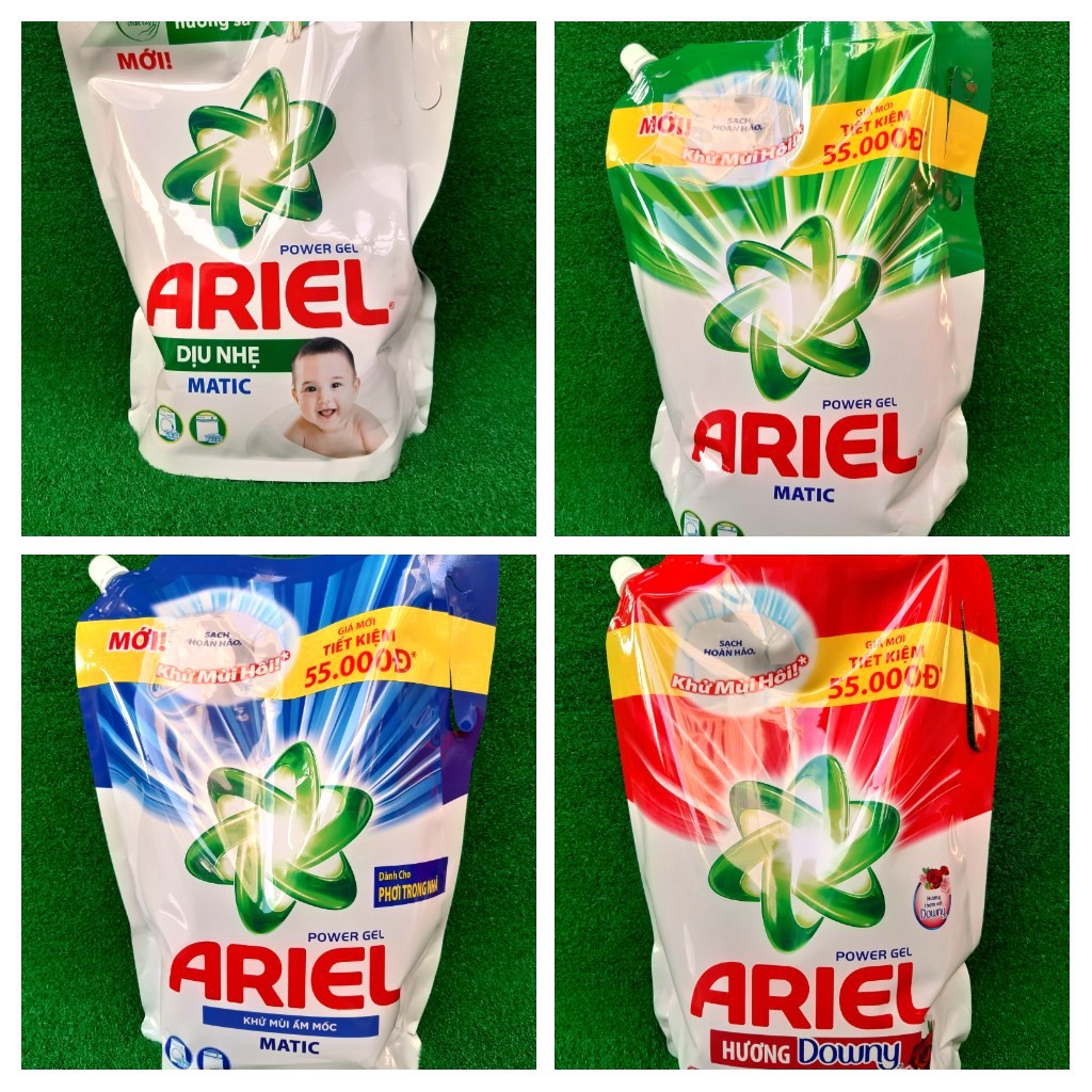 Nước giặt Ariel túi 2.15kg - 2.4kg