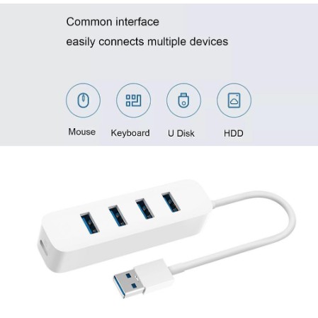 Bộ chia Hub USB 3.0 Xiaomi - 1 ra 4 cổng usb
