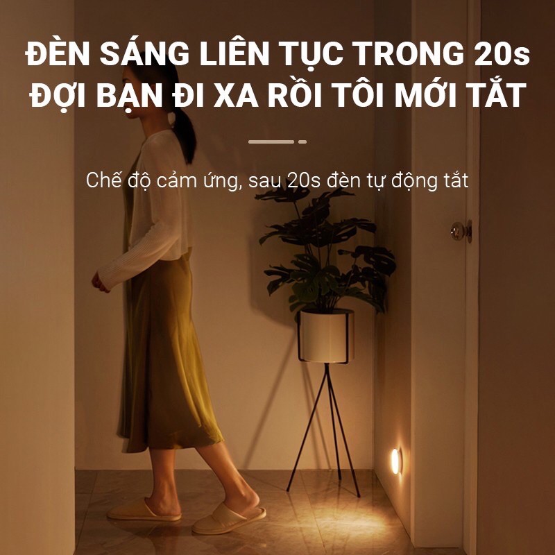 Đèn cảm ứng chuyển động TABISO, Đèn Led dán tường cảm biến thông minh