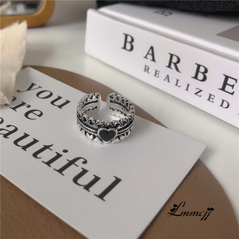 Set 3 nhẫn IF YOU phong cách cổ điển cho nữ