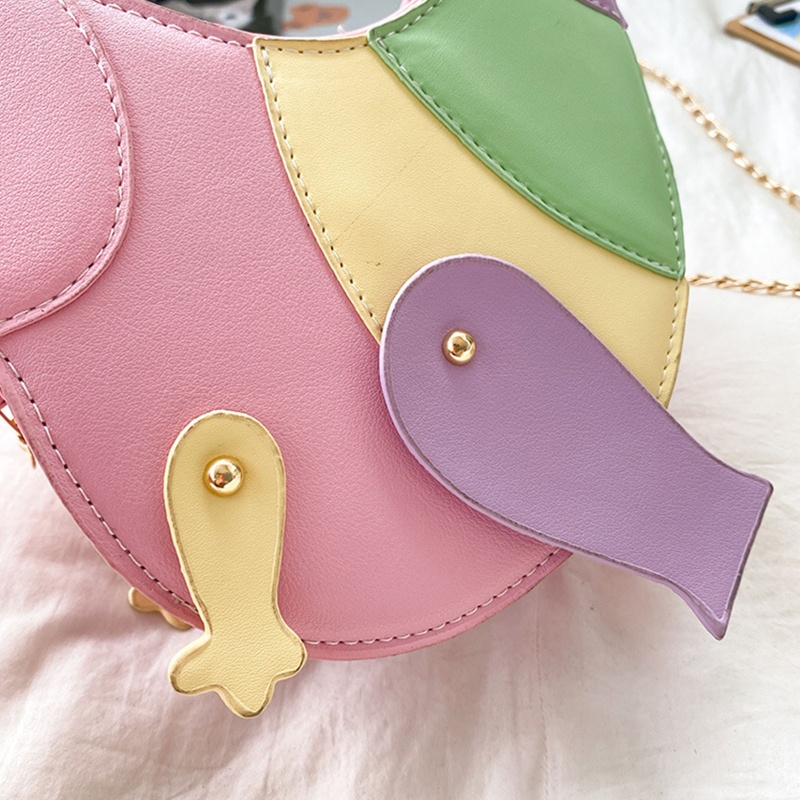 Túi Đeo Chéo Vai Hình Khủng Long Hoạt Hình 3D Dành Cho Nữ