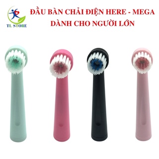 Đầu chải bàn chải điện đánh răng xoay tự động Here - Mega dành cho người lớn