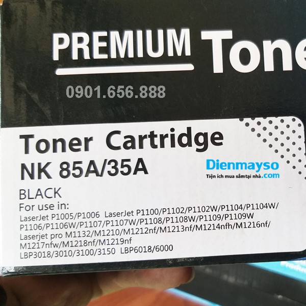 Hộp mực HP 35A 85A Máy in HP 1005 1006 P1102 Canon 3010 3050 6000