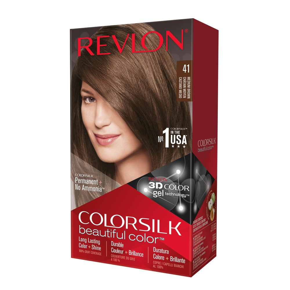 (Đủ màu) Thuốc nhuộm tóc Revlon ColorSilk 3D