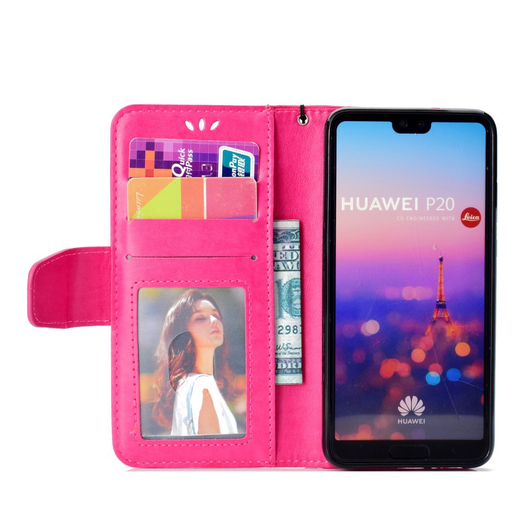 🍉YYT Huawei P20 Nova 3e P20 Pro Y7 Y9 2018 Honor 7a Y5 2018 Casess PU Leather Covers