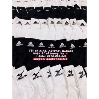 [GIÁ TỐT CÓ SẴN SLL] Xưởng Cung Cấp Tất cổ cao Nike, Adidas, Mizuno dệt kim Giá Sỉ