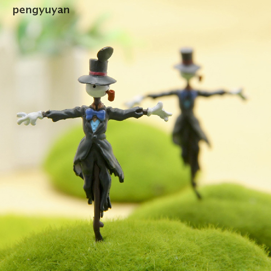 1PC Studio Ghibli Howl's Moving Kakashi no Kabu Figure Garden Decor [new]