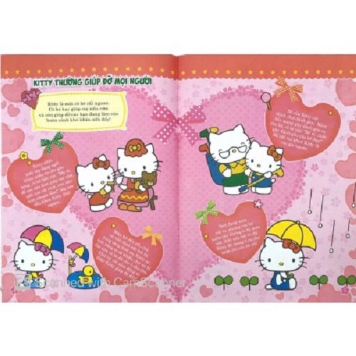 Sách - Hello Kitty - Bộ Sưu Tập 1000 Đề Can - Cuộc Sống Diệu Kì