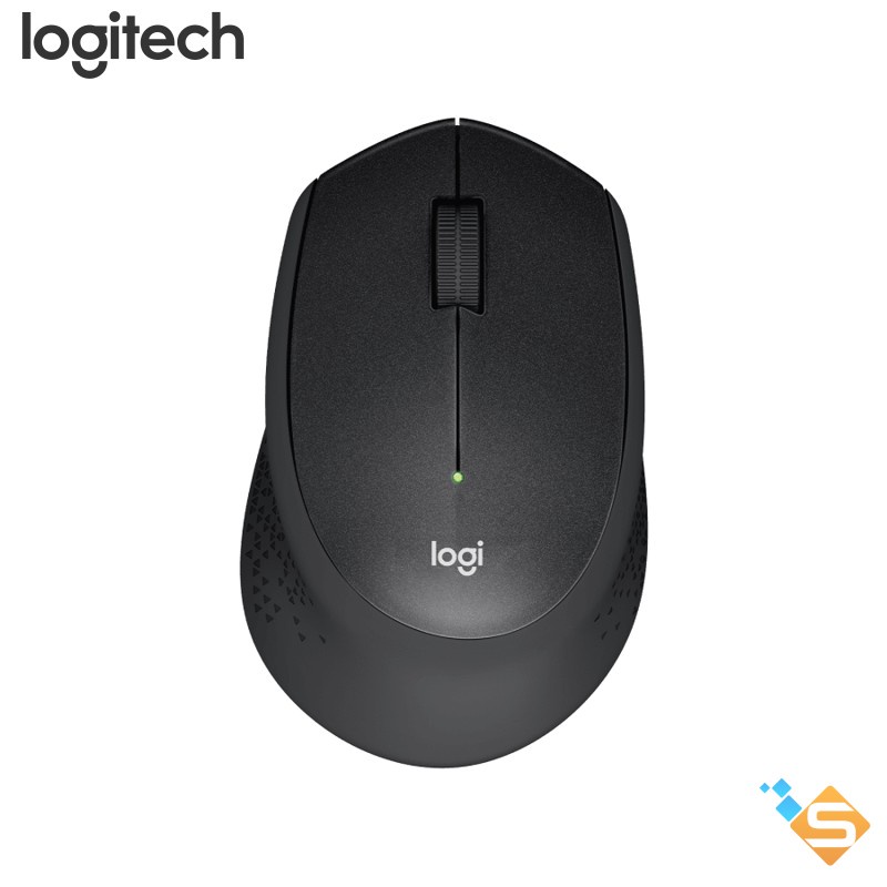 Chuột không dây không tiếng ồn LOGITECH M331 Silent Plus - Bảo Hành Chính Hãng 1 Năm