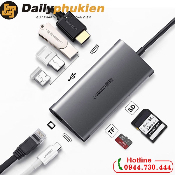 Cáp chuyển đa năng USB TypeC Ugreen 50538 dailyphukien