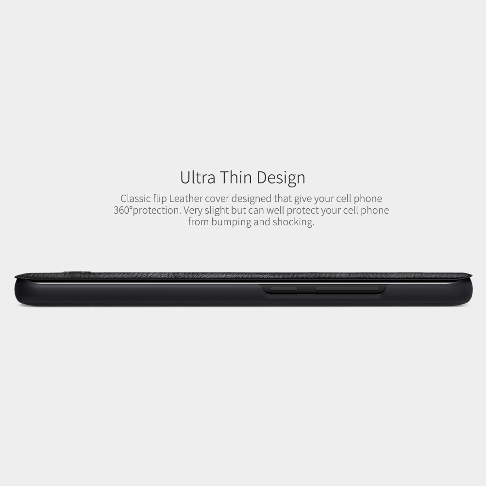 Bao Da Điện Thoại NILLKIN Nắp Lật Sang Trọng Cho Xiaomi Mi Note 10 Lite