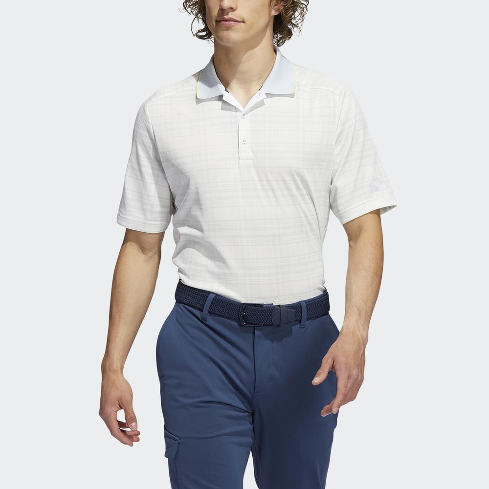 Áo Polo adidas GOLF Nam Áo Polo Statement No-Show Primegreen Màu trắng GU5079