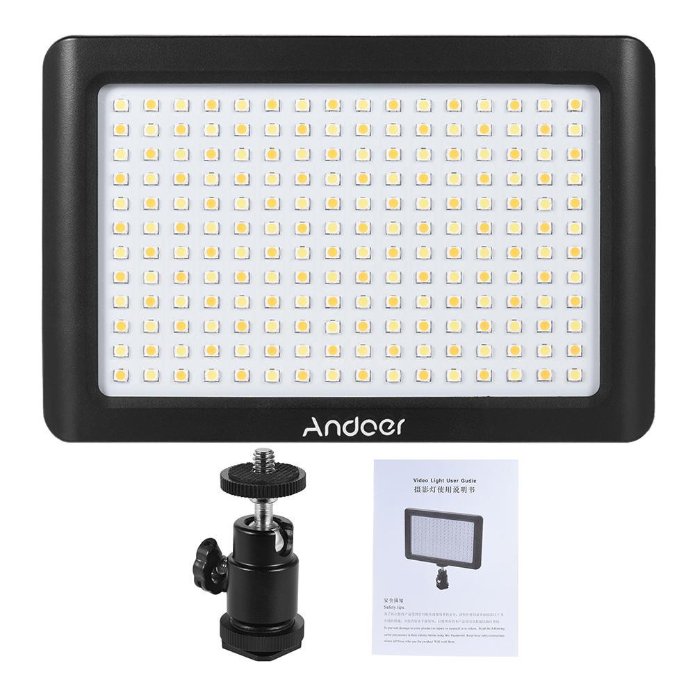 Đèn LED andoer nhỏ gọn , dùng để quay phim , chụp ảnh , có thể điều chỉnh được