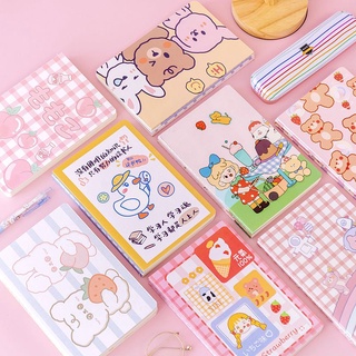 Combo 10 Sổ mini Capybara A7 Quà Tặng Cho Bé Khen Thưởng kẻ ngang, sổ tai gấu A7 siêu cute