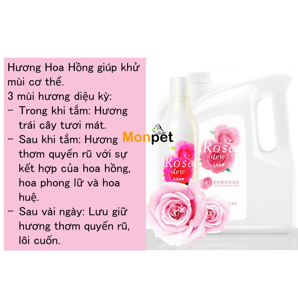 Sữa Tắm Nước Hoa J&amp;D Cho Chó Mèo 400ml