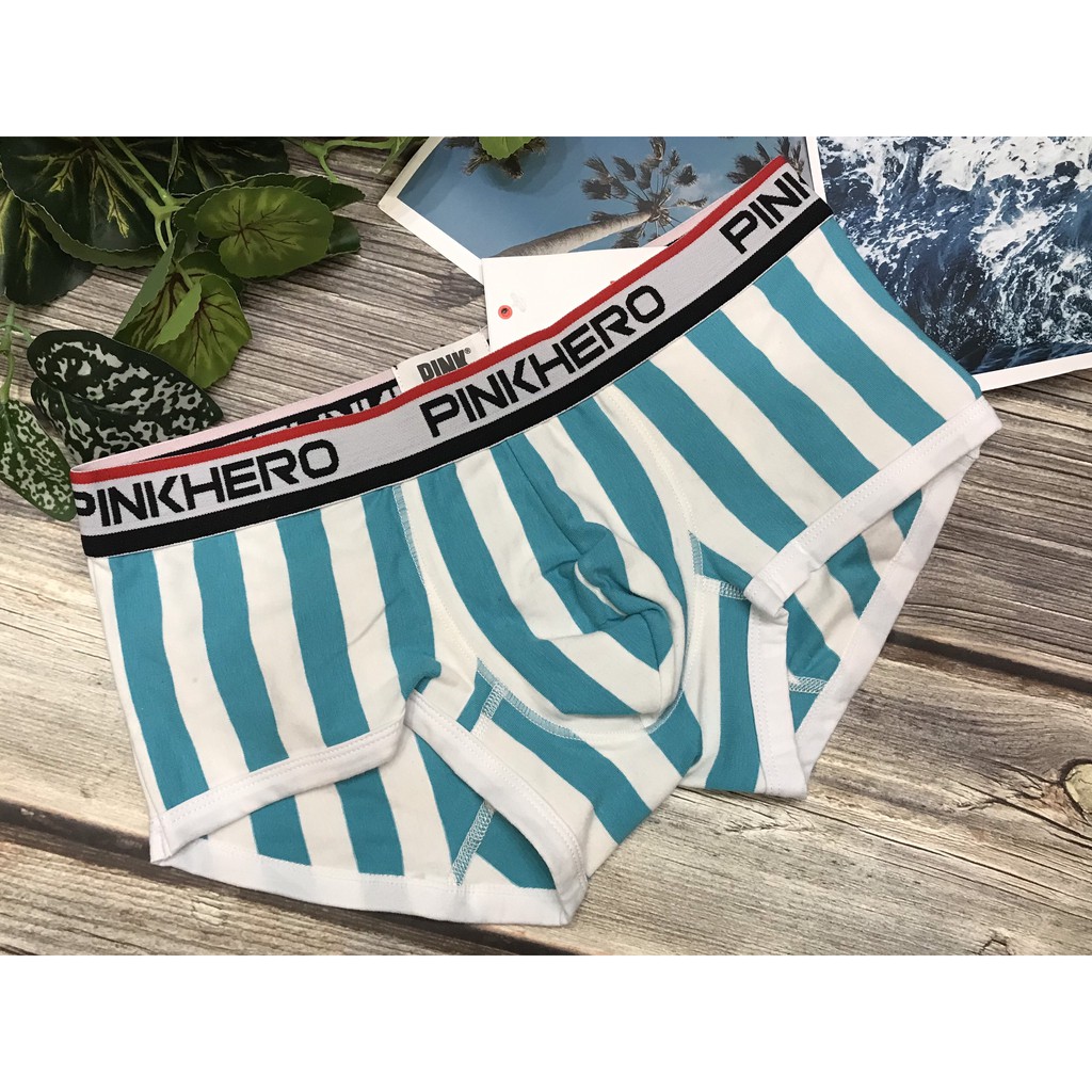 [free ship 50k + che tên đơn hàng] QUẦN LÓT NAM BOXER SỌC (HÌNH THẬT)