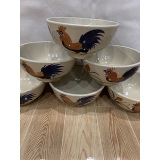 chén con gà 12 cm gốm cao lanh