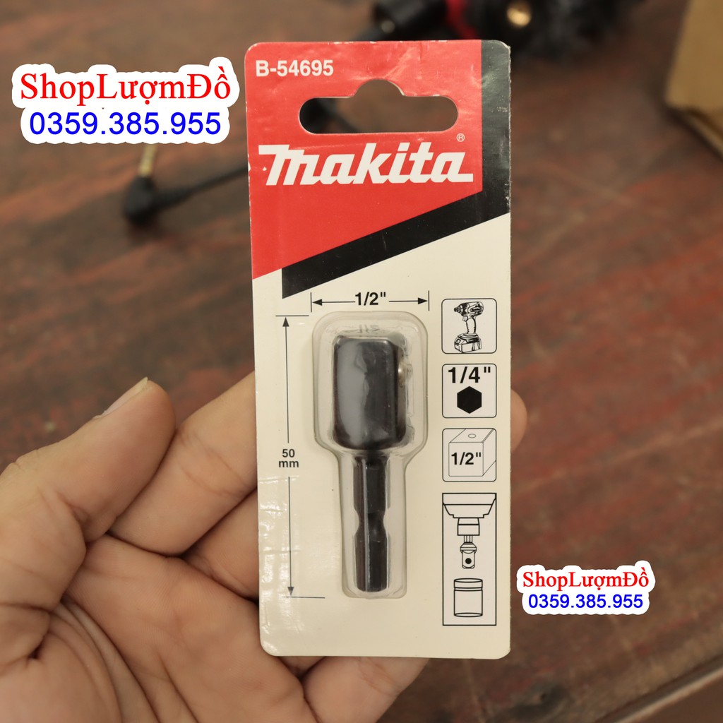 Đầu chuyển vít sang bu lông 1/2" Makita B-54695