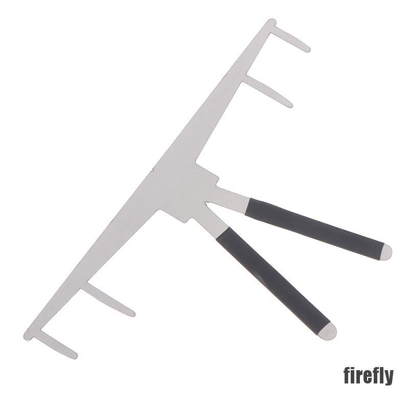 Thước Đo Cân Bằng Kèm 3 Khuôn Điêu Khắc Lông Mày Chuyên Dụng