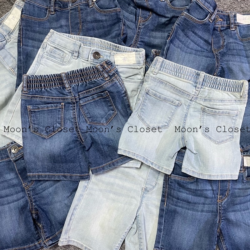 Quần short jeans xuất dư size 12m-5y